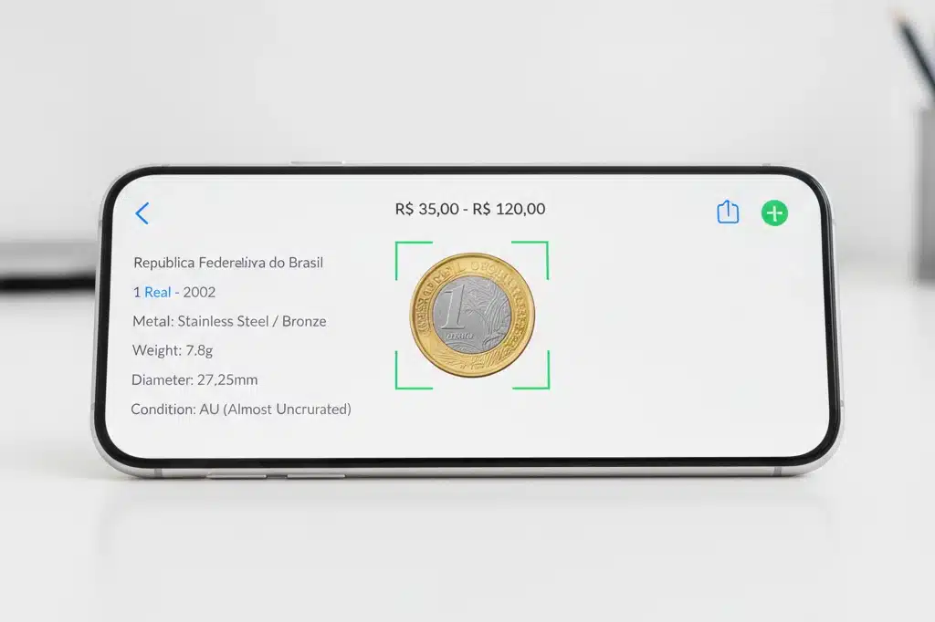 Aplicativos para Avaliar Moedas Raras de 1 Real e Aprender a Vender