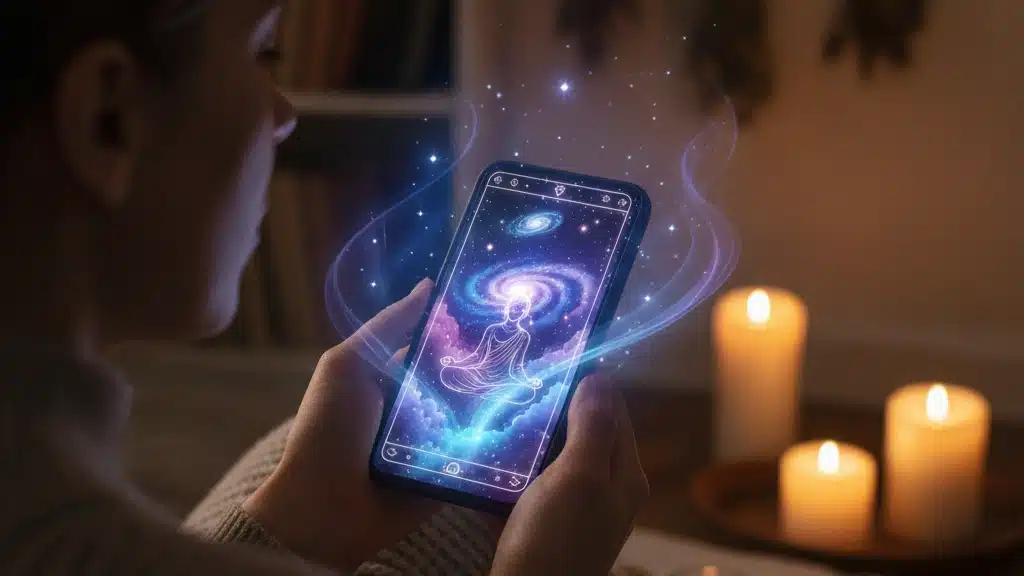 App Carta do Universo: Mensagens Espirituais Diárias no Seu Celular