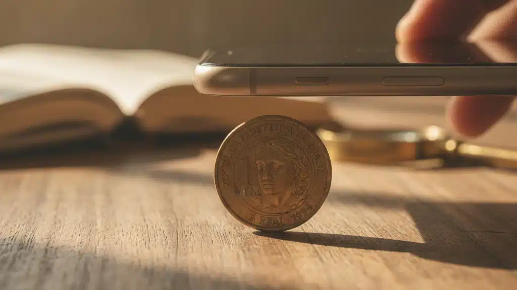 Tesouro no bolso! O App que descobre moedas valiosas usando apenas a câmera do celular!