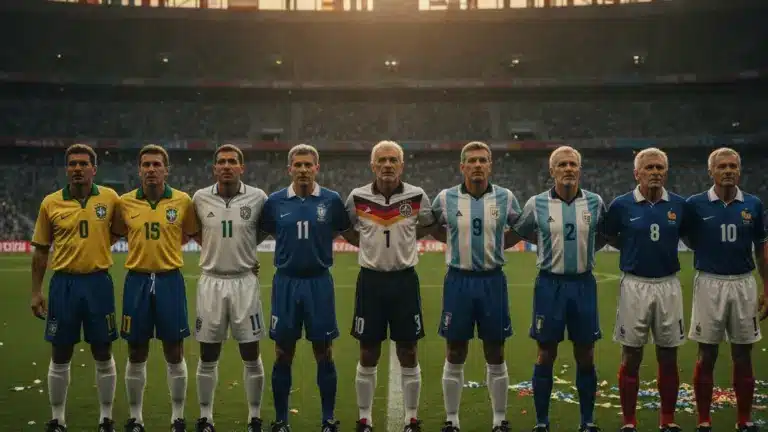 Camisas 10 lendários: despedida de ídolos do futebol