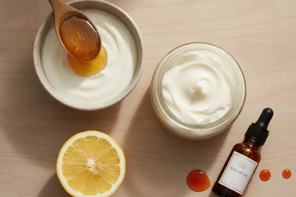 Creme caseiro clareador devolve viço à pele
