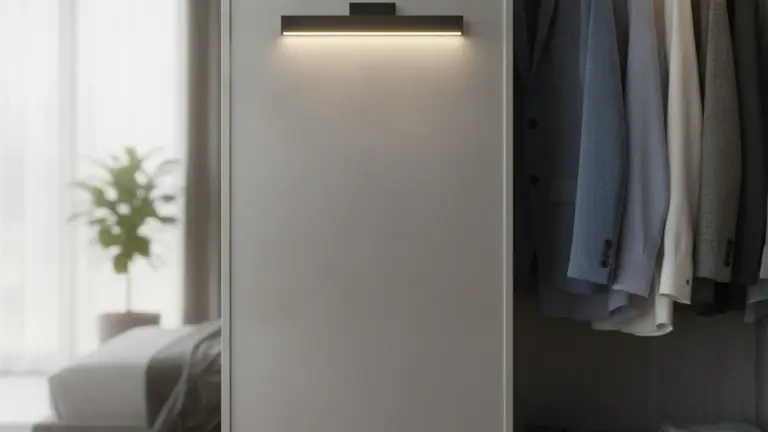 Luminária Magnética Sem Fio: Iluminação Inteligente para Armário e Decoração