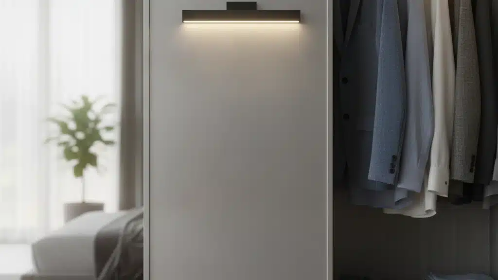 Luminária Magnética Sem Fio: Iluminação Inteligente para Armário e Decoração