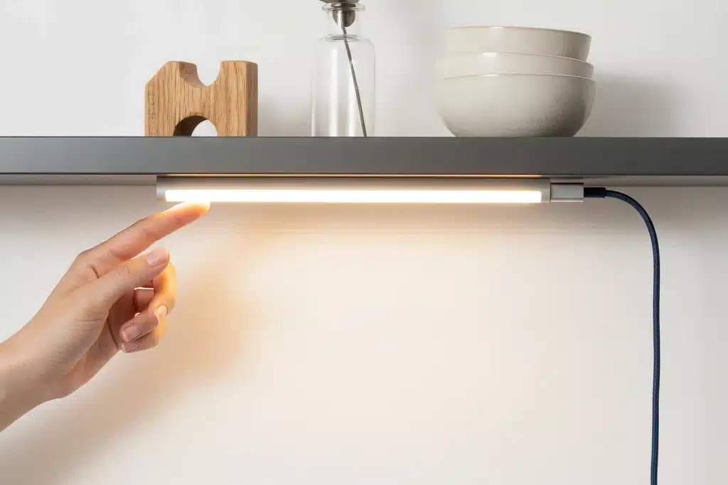 Luminária Magnética Sem Fio: Iluminação Inteligente para Armário e Decoração